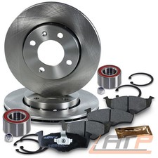 BREMSSCHEIBEN BELÜFTET Ø239 + BELÄGE +RADLAGER VORNE FÜR SEAT AROSA VW LUPO POLO