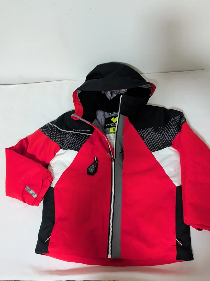 Sport Obermeyer Aspen Colorado niños chaqueta de esquí - talla 8, chaqueta de nieve roja  Foto 2 de 4