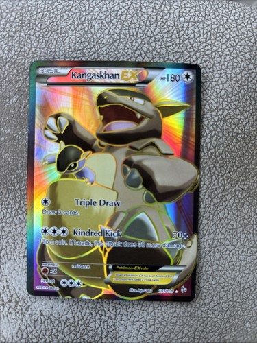 Pokémon TCG Kangaskhan EX Flashfire Full Art Holo Ultra Rare Card 103/106