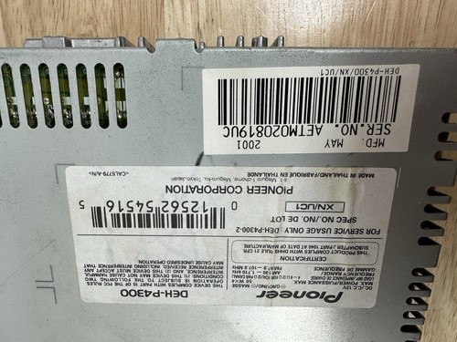 Pioneer Auto CD Receiver im Armaturenbrett DEH-P4300 - Bild 5 von 7