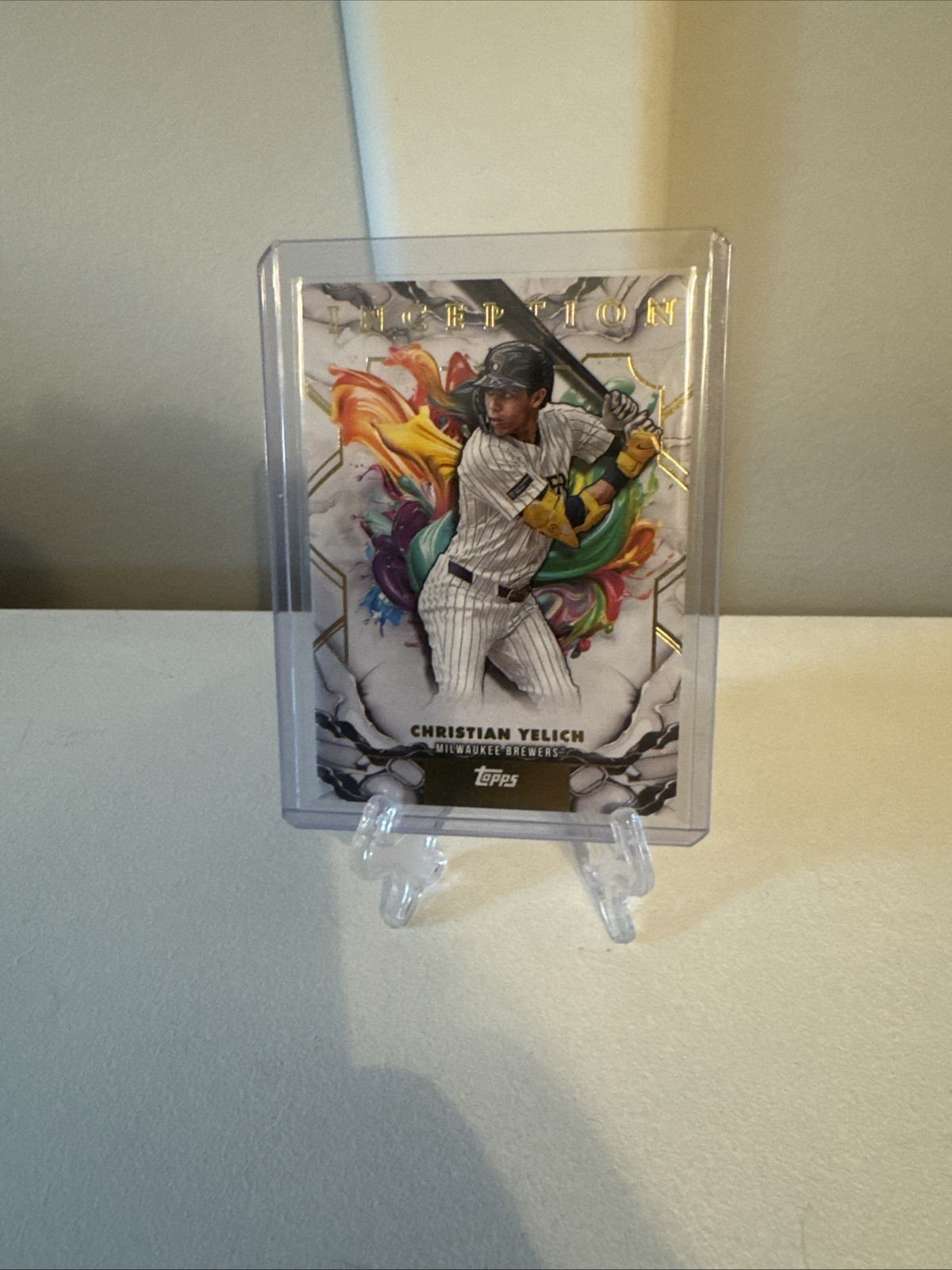 Christian Yelich #55 2025 Topps Inception Baseball Milwaukee Brewers
