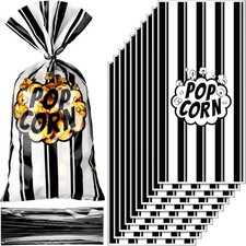 Popcorn Bags Bulk Movie Night Pop Corn Plastic Bags for Popcorn Machine Pop Corn