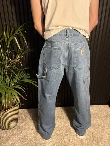 Men’s Carhartt Rework Style straight leg Jeans W30 ~L32 Opens in a new window or tab