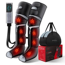 Leg Compression Massager for Circulation and Pain Relief, Compression Boots w...