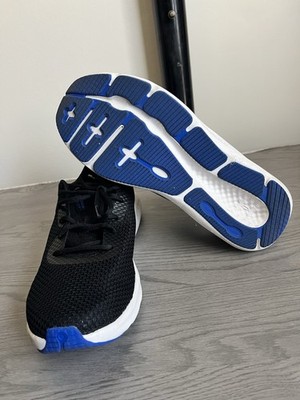 Under Armour Charged Pursuit Men's Low Top Lace-Up Sneakers Black/Blue/White