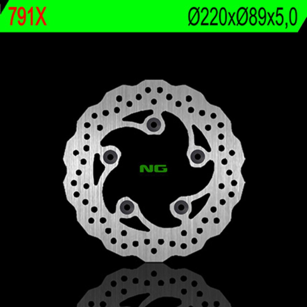 Free Shipping NG BRAKES Fixed Wavy Brake Disc For Motorcycle Parts