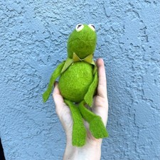 Kermit the Frog Doll 1979 Fisher Price 864 Muppet Beanbag Toy