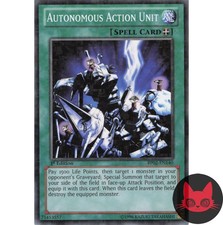 Yugioh Autonome Aktionseinheit BP02-DE140 Mosaic Rare 1. Auflage NM