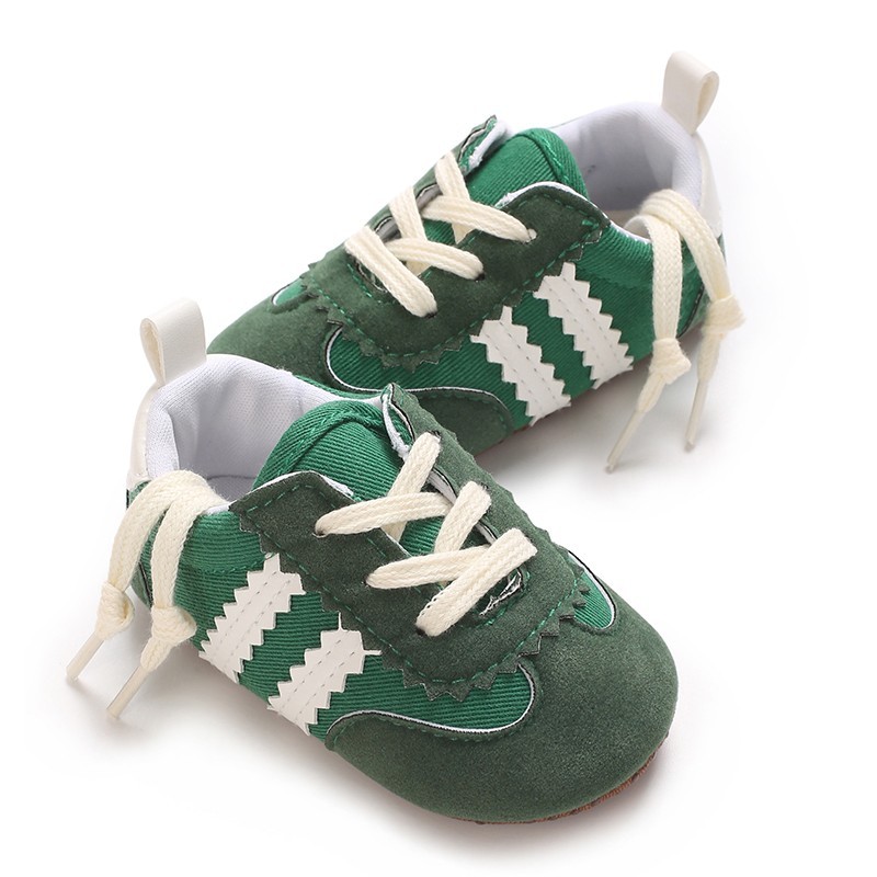 Baby Infant Classic Canvas Baby Shoes Boy Girl Soft Sole Size 1 & 3(0-18 Months)
