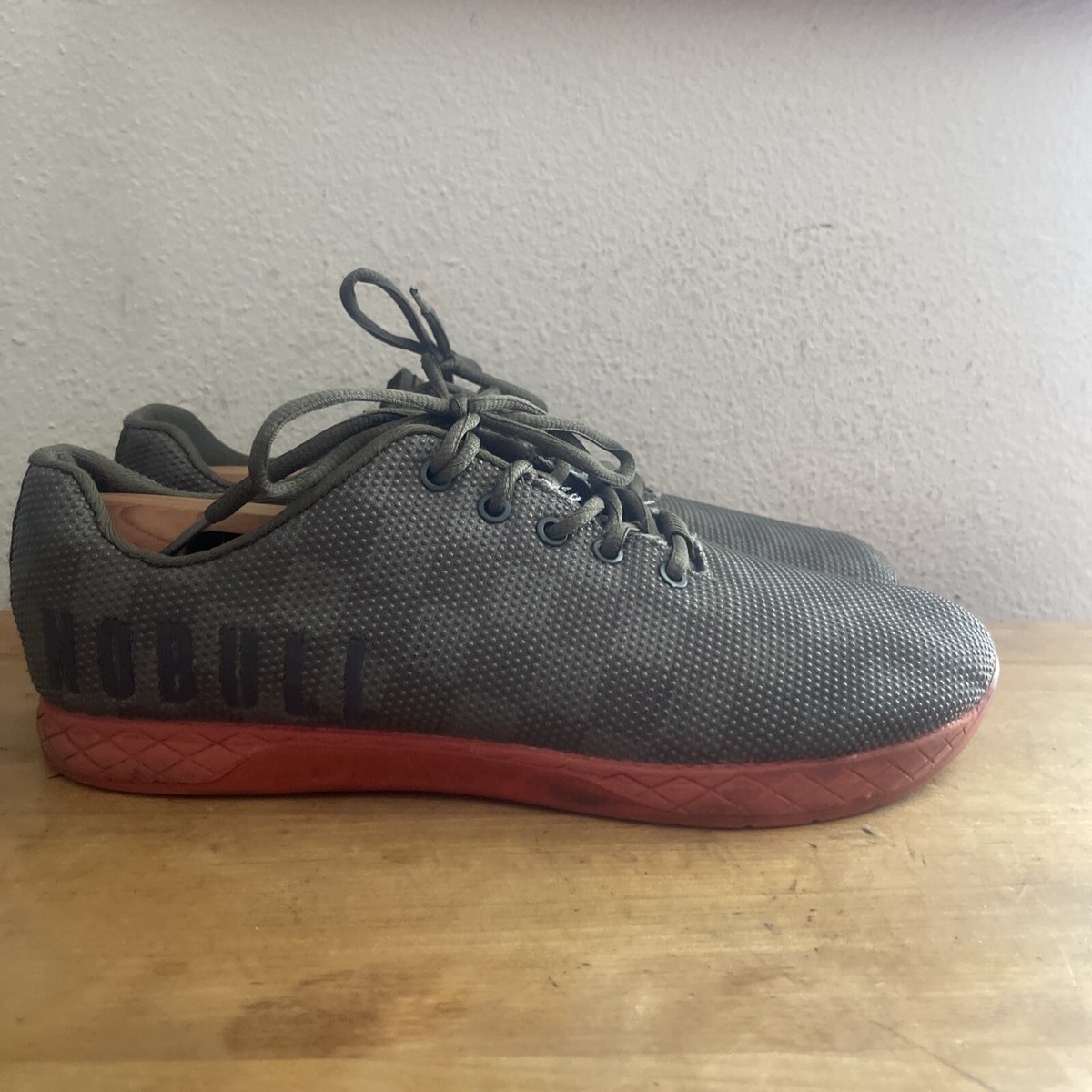 NoBull Army green Chess Gradient Trainers Athletic Sneaker Shoes SZ W 11 / M 9.5 NoBull No Bull Green Army Pink Gradient Trainers Athletic  main image 2