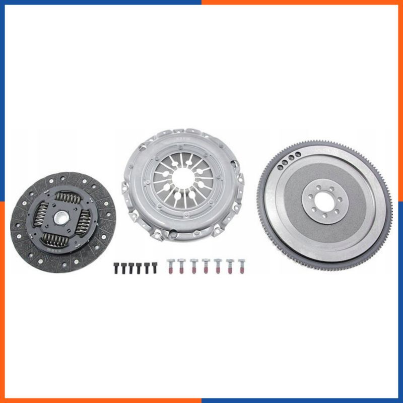 Kit d'embrayage Renault anti patinage et vibrations pour boîte de vitesses manuelle 6 rapports