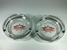 Vintage 2 INTERNATIONAL RESORTS CASINO HOTEL  Ashtray ATLANTIC CITY NJ Red Logo