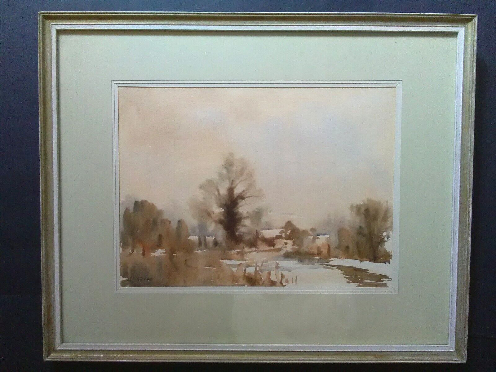 Percy Hipkiss (1912-1995) - Mid 20th Century Watercolour Landscape Painting