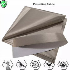 Faraday Protection Fabric EMF Blocking Ripstop Magnetic RF EMI Shielding Cloth