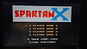 SPARTAN X Nintendo Famicom NES Japanese ver Cleaned Tested & Working