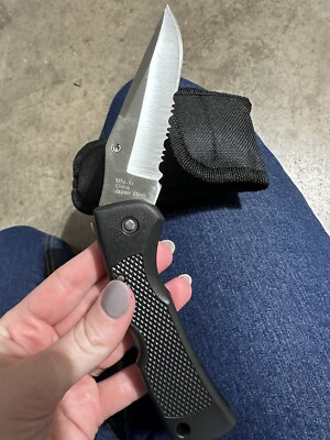 NEW Maxam Extra Heavy Duty Lock Back Knife with Case