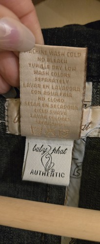 Vintage Y2k Baby Phat Fitted Deconstructed Denim Jean Jacket Slimming Size Down - Picture 15 of 20