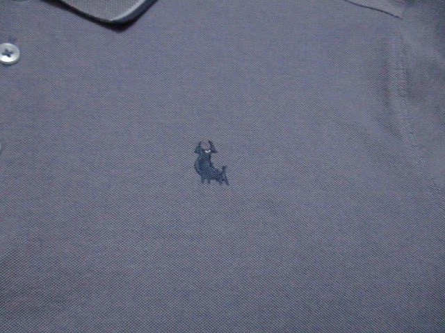 Polo Piel De Toro Sevilla Para Hombre X Grande Azul Manga Corta Foto 2 de 4
