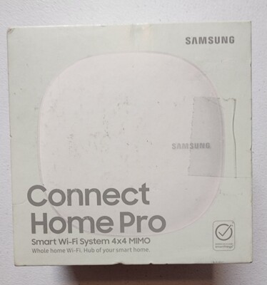 Samsung Connect Home Pro 2600 Mbps Smart Wi-Fi Router (ET-WV530BWEGUS)- New