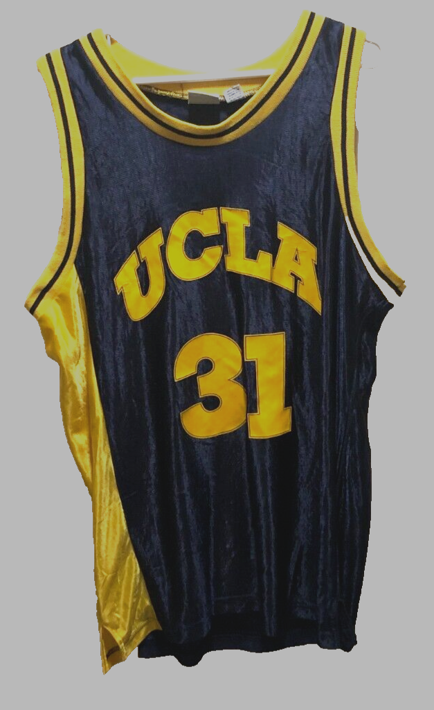 Reggie Miller #31 UCLA Bruins NCAA Blue Vintage 80s Pac 10 Basketball Jersey XL
