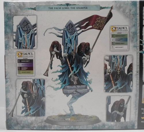 GAMES WORKSHOP 2018 WARHAMMER AOS NIGHTHAUNT KURDOSS VALENTIAN THE CRAVEN KING - Picture 6 of 12