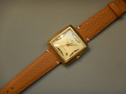 20 MM SOLIDE BRACELET CUIR DE VEAU GRAINÉ ORANGE OU BEIGE 16 MM COTÉ BOUCLE - Photo 35/37