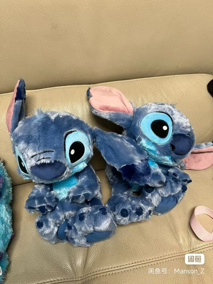 Origina Disney Cartoon Lilo Stitch Big Foot Stitch Big Ears Plush Toys Dolls 12" - Image 3 of 3