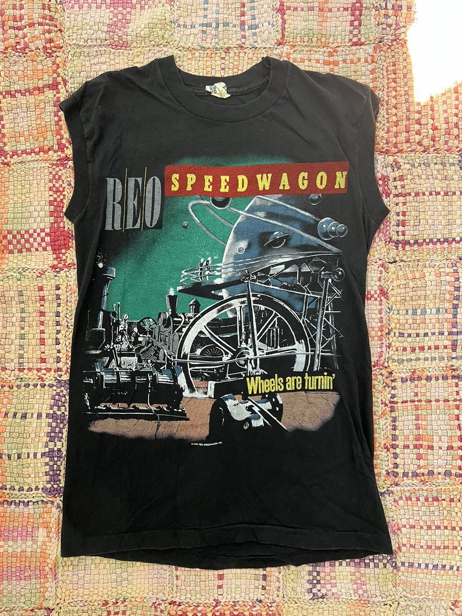 Vintage 1984 REO Speedwagon Muscle Tee | eBay