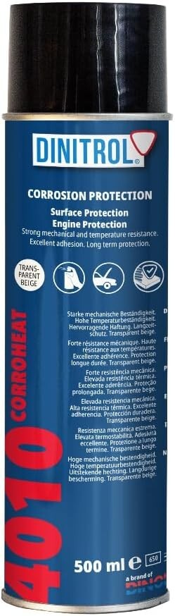 4010 Resistant Corrosion Inhibitor Transparent Beige (500ml Aerosol Spray Can)