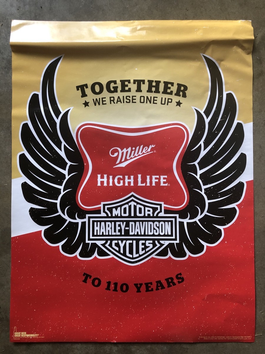 Miller High Life Harley Miller High Life Harley Davidson Shirt