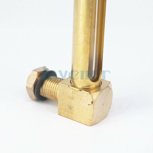 Length 80-300mm Brass Oil Liquid Level Indicator Sight Glass Gauge Lathes - Picture 27 of 39