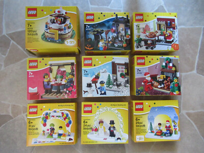 LEGO  Saisonale Sets wählen: 40122 40120 40236 40254 40138 40125 40382 Neu & OVP