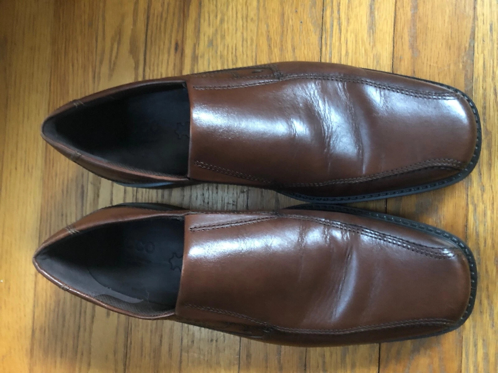 ECCO Mocassino slip on uomo marrone 45 EU 11 11.5 US