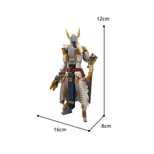 MOC: Mecha Warrior Iconic Robot Model with Weapon 434 Pieces Toys Suit DIY - Picture 2 of 8
