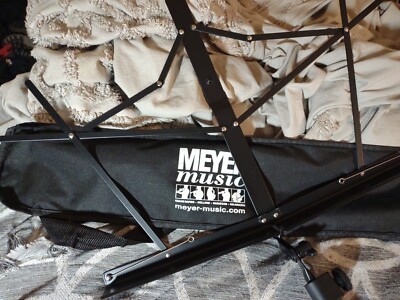  Meyer Music Sheet Music Metal Stand Black. Mint condition. 