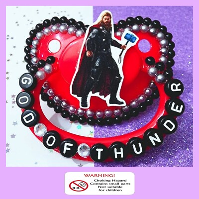 Thunder Hero Adult Pacifier | eBay