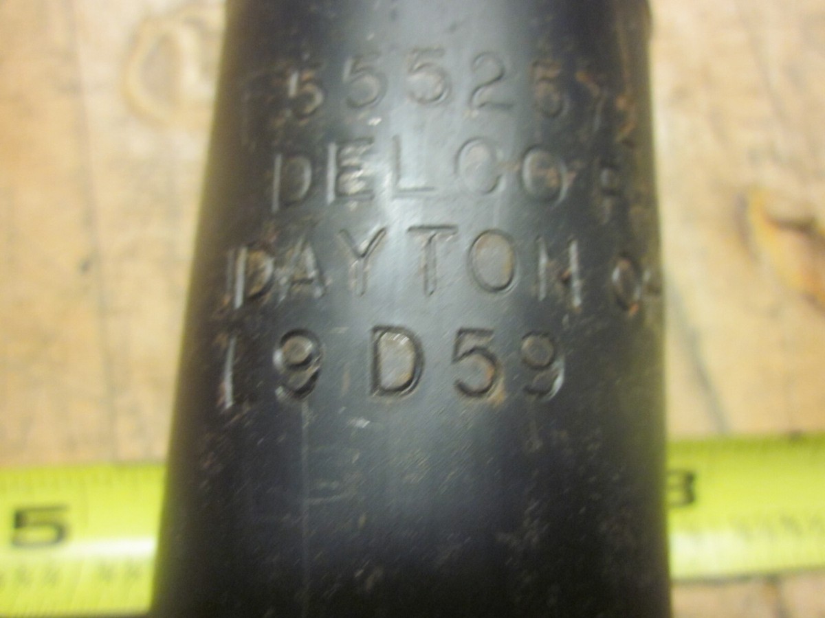 Delco Spiral Shock #S-475K dated 1959 fits? NOS | eBay