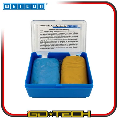 RESINA EPOSSIDICA BICOMPONENTE Weicon STUCCO METALLI ALTE TEMPERATURE 100g - Imagen 1 de 2