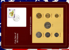 Coin Sets of All Nations Lesotho 1979-1985 UNC  25, 2  Lisente 1985