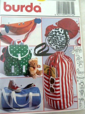 burda fanny pack pattern