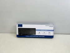 Insignia- Full-size Bluetooth Scissor Switch Keyboard - Black