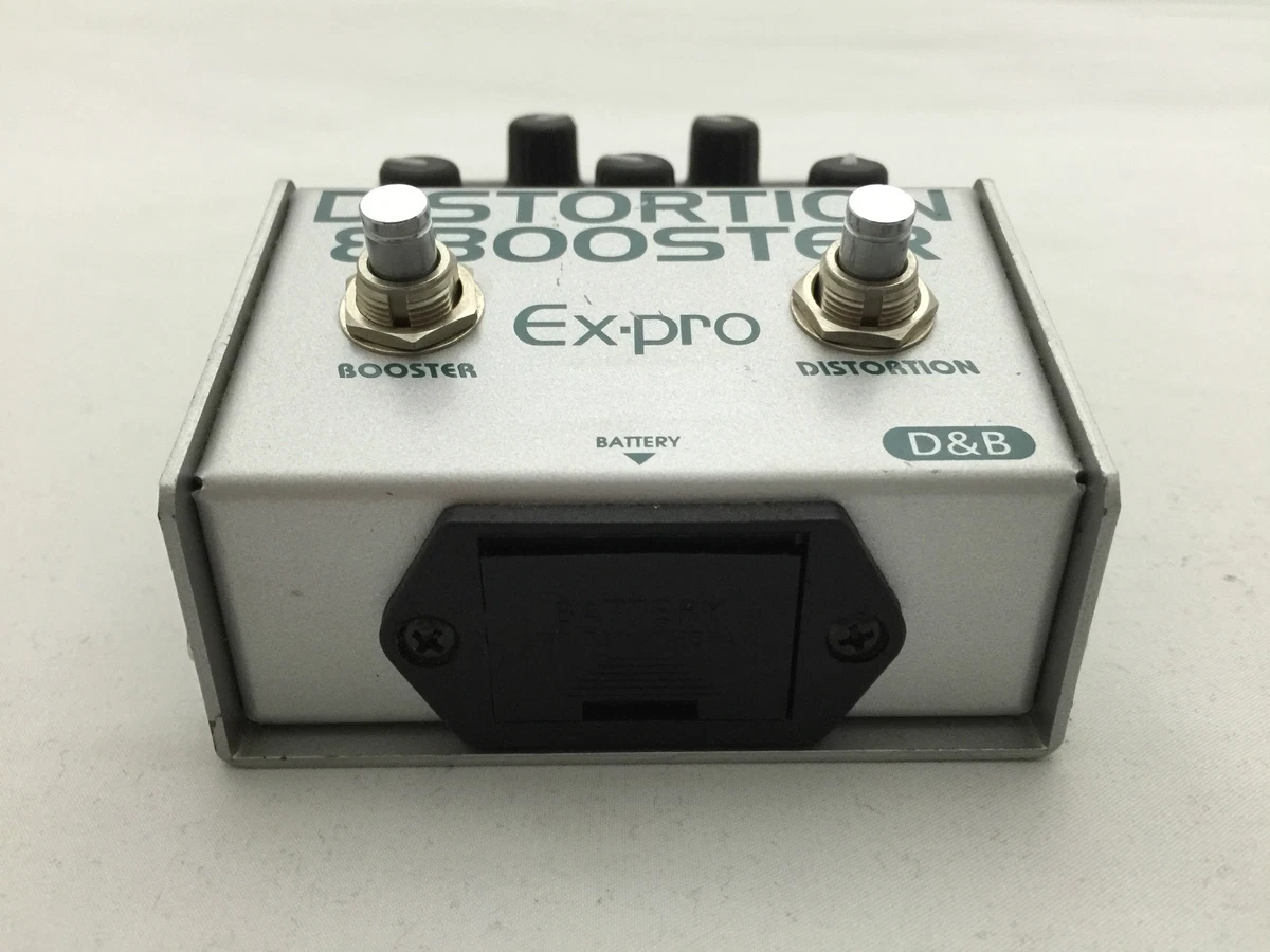Ex-pro D&B DISTORTION&BOOSTER Japanese Effects Pedal Stompbox