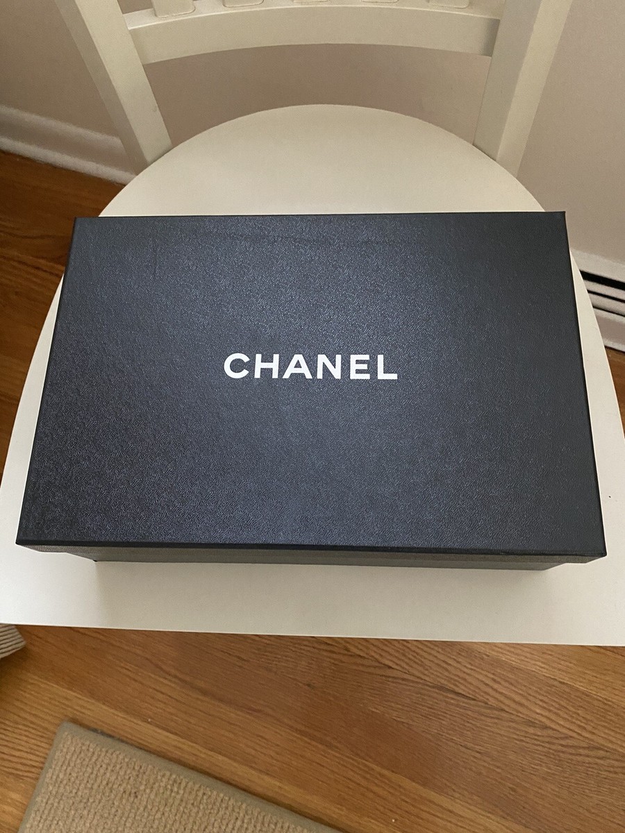 Chanel Black Moccasin Loafers W/ Gold CC. 2023 New In Box Chanel Black Moccasin Loafers W/ Gold CC. 2023 New In Box