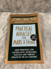 Practical Miracles For Mars And Venus By John Gray Paperback Lare Print