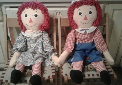 raggedy ann doll knickerbocker vintage