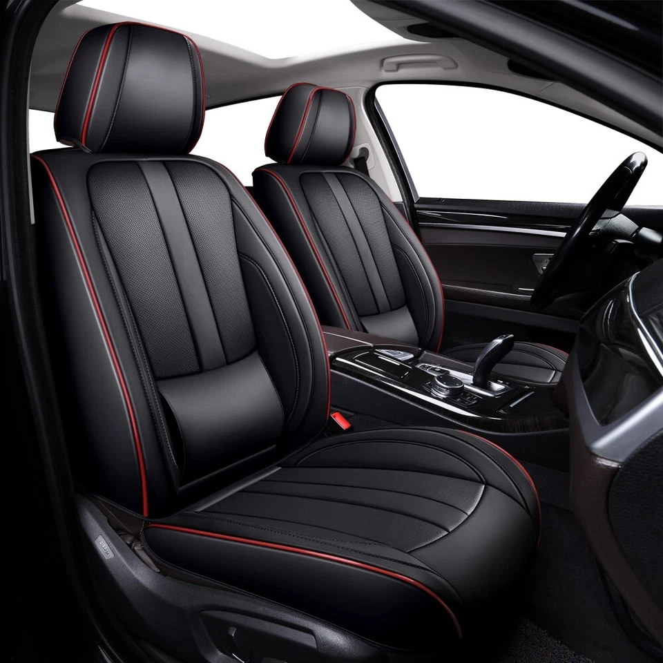 For Acura TLX RDX MDX ILX TSX PU Leather Car Seat Cover Full Set Seats Protector - Изображение 3 из 4