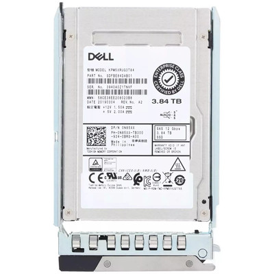 NEW Dell/Toshiba 3.84TB 2.5'' SAS 12G PowerEdge R440 R540 R640 R740 Server SSD