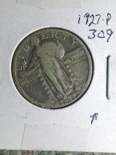 1927-P Standing Liberty Quarter-Collection Filler Philadelphia Mint- Good Value
