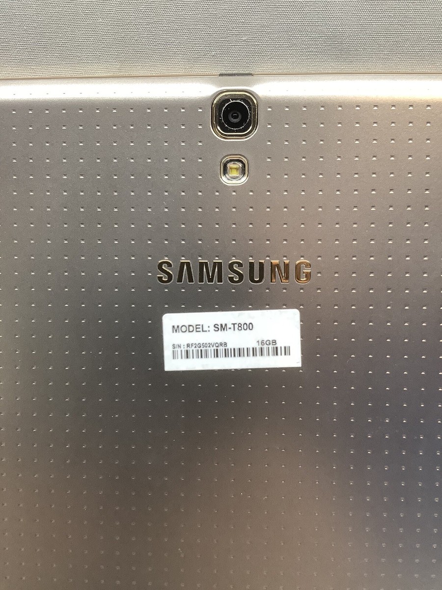 Samsung Galaxy Tab S 10.5inch 16GB SM-T800 (Wifi only) Gold Samsung Galaxy Tab S 10.5inch 16GB SM-T800 (Wifi only) Gold