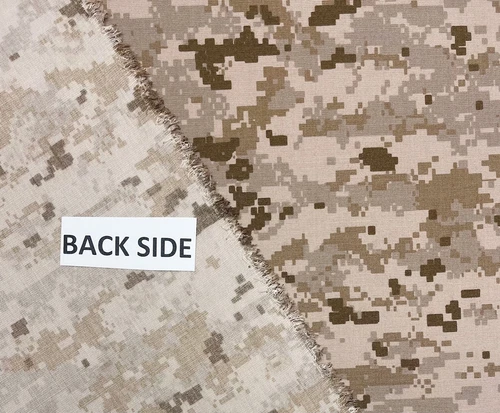MARPAT DESERT 6oz MARINE USMC LOGO APPAREL NOMEX FR FABRIC BY 1/2(0.5) YARD 64"W image 6